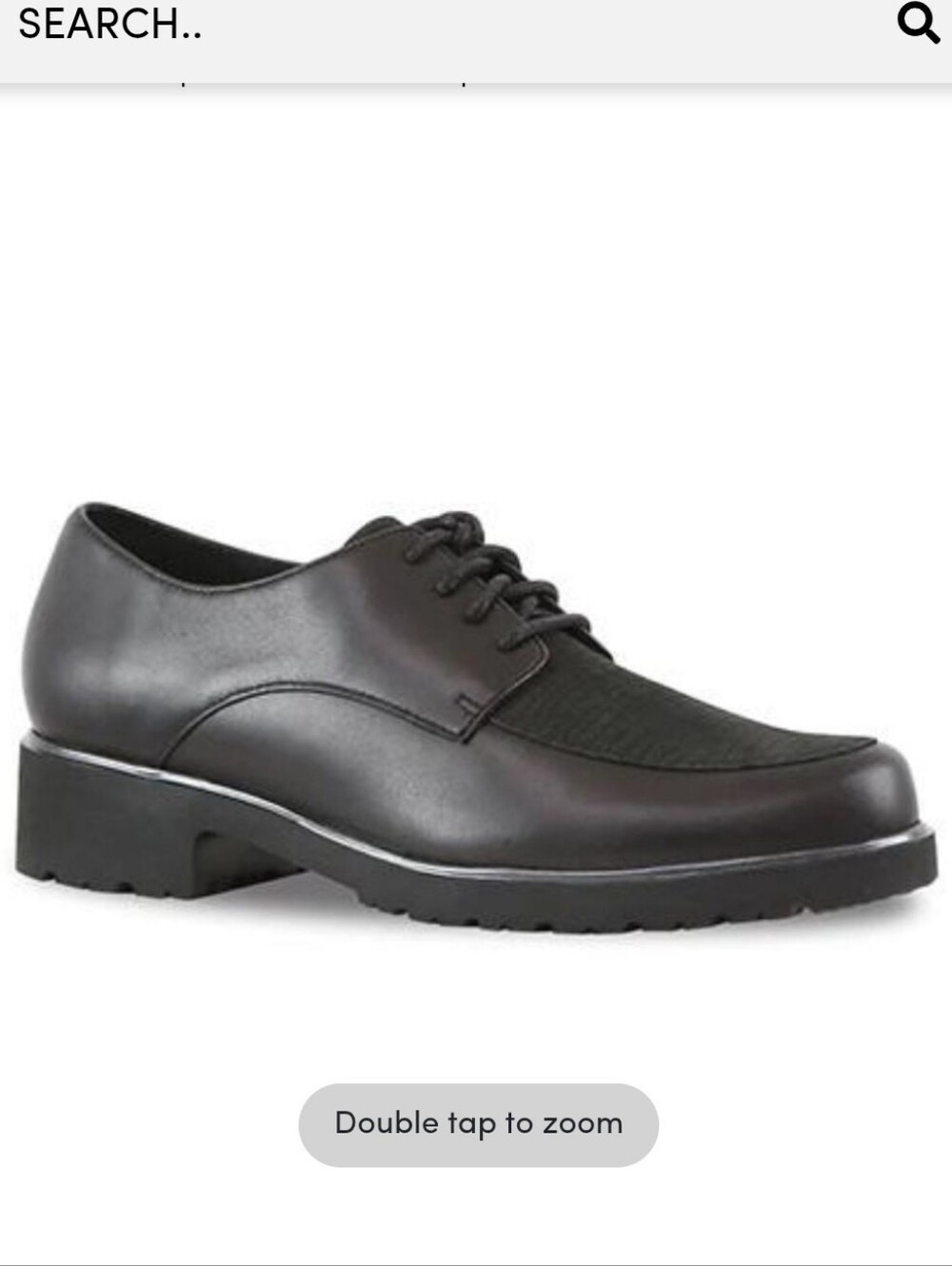 Munro Ronnie Black Lizard  Oxford Loafer Sizr 7.5 NWT
